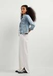Straight-Jeans PEPE JEANS "Jeans mit geradem Bein EDEN HW STRAIGHT ECRU",...