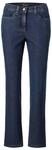 GOLDNER Regular-fit-Jeans "Kurzgr&ouml;&szlig;e Denimhose mit Stretchkomfort" Ohne