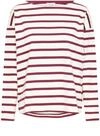 Strickpullover B.YOUNG "Damen Langarm BYRAMSI", Damen, Gr. M, lila (fig stripe),