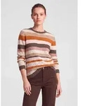 Strickpullover RABE "Pullover", Damen, Gr. 48, bunt (rosa), Obermaterial: 30%