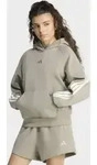 Kapuzensweatshirt ADIDAS SPORTSWEAR "W AK 3S OH HD", Damen, Gr. XS, silber...