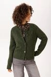Aniston CASUAL Strickjacke aus bunt meliertem, flauschig weichem Garn - NEUE