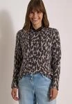 Cecil Strickpullover Pl&uuml;schlook durch Featheryarn, Animal-Print