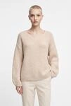 V-Ausschnitt-Pullover JDY "JDYDINEA L/S REVERSIBLE PULLOV. KNT NOOS", Damen, Gr. XS,