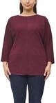 s.Oliver CURVE 3/4-Arm-Shirt mit Rundhals / Gro&szlig;e Gr&ouml;&szlig;en