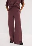 bonprix Stoffhose mit elastischem Bund, Loose Fit, aus Polyester und Elasthan,...