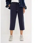 Jerseyhose BONPRIX, Damen, Gr. 52/54 (XXL), N-Gr, blau (dunkelblau),...
