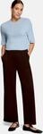 Stoffhose ZERO "Damen mit weitem Bein", Damen, Gr. 36, Normalgr&ouml;&szlig;en, braun