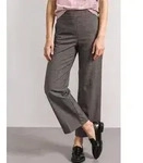 Culotte STREET ONE, Damen, Gr. 34, L&auml;nge 26, schwarz coffee, Stoff, 81%...