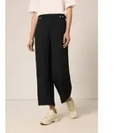 Stoffhose STREET ONE STUDIO, Damen, Gr. 34, L&auml;nge 26, schwarz, Stoff, 75%...