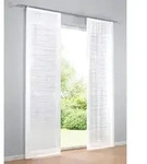 Schiebegardine HEINE HOME Gr. 3, wei&szlig;, B:60cm H:225cm, Polyester, Gardinen