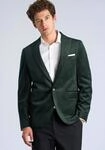 Anzugsakko LINDBERGH "Sakko Relaxed Fit", Herren, Gr. 46, dk gr&uuml;n, Obermaterial: