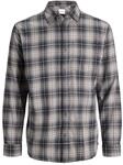Jack & Jones Langarmhemd "JJJAMES FLANNEL SHIRT L/S" Baumwolle, regular fit
