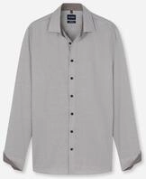 OLYMP Langarmhemd "No. Six" Businesshemd, Kentkragen, Super Slim