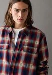 Funktionsshirt PEPE JEANS "Freizeithemd ROBIN", Herren, Gr. L, bunt (winter rot),