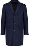 Kurzmantel LINDBERGH "Mantel Relaxed Fit", Herren, Gr. S, blau (navy), Obermaterial: