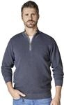 Troyer CASAMODA "CASAMODA Stricktroyer uni", Herren, Gr. XL, blau (saphirblau), 100%