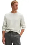 Strickpullover MARC O'POLO "regular aus gesprenkeltem Tweedgarn", Herren, Gr. S,