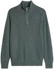 Troyer MARC O'POLO "aus Bio-Baumwoll-Schurwoll-Mix", Herren, Gr. S, gr&uuml;n
