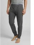 Pyjamahose TOM TAILOR "Br&uuml;gge", Herren, Gr. 48, N-Gr, grau, Single Jersey,