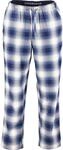 Pyjamahose LINDBERGH "Pyjamahose Comfort Fit", Herren, Gr. M, blau (denim blau),