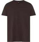 T-Shirt BOSS, Herren, Gr. M, braun (schwarz braun 204), Jersey, Obermaterial:...