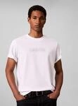 T-Shirt CALVIN KLEIN JEANS "CALVIN GRAPHIC", Herren, Gr. M, hellwei&szlig;, Web,