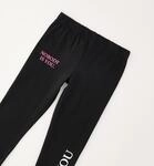Leggings IDO "GIRL TROUSERS", M&auml;dchen, Gr. 152, EURO-Gr&ouml;&szlig;en, schwarz, 95%