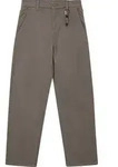 Stoffhose S.OLIVER JUNIOR, Jungen, Gr. 146, N-Gr, braun, Web, Obermaterial: 98%
