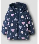 Steppjacke NAME IT "NMFMAY PUFFER JACKET AOP1", M&auml;dchen, Gr. 104, blau...