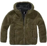 Allwetterjacke BRANDIT "Brandit Damen Kids Teddyfleecejacket Hood", Damen, Gr.