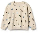 Sweater WHEAT "WHEAT Sweatshirt L/S Sandro", M&auml;dchen, Gr. 98, beige (sanftes wei&szlig;