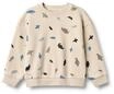Sweater WHEAT "WHEAT Sweatshirt L/S Sandro", M&auml;dchen, Gr. 98, beige (sanftes wei&szlig;