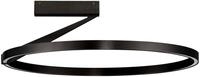 NOVA LUCE Deckenleuchte "TILIA", schwarz, 1, &Oslash; 60cm H: 20cm, 1 Stk., Leuchten,
