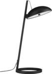 NOVA LUCE Tischleuchte "FLUTE", schwarz, 1, &Oslash; 20cm H: 53cm, 1 Stk., Leuchten,