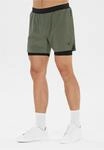 Shorts VIRTUS "Ado", Herren, Gr. XXL, US-Gr&ouml;&szlig;en, gr&uuml;n (tannengr&uuml;n), 92%