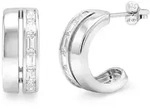 Paar Creolen TOM TAILOR, silber, Ohrringe, Damen, 15mm, Silber 925...