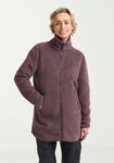 Jack Wolfskin Funktionsmantel "HIGH CURL COAT W" Fleecemantel, warm & winddicht