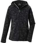Softshelljacke KILLTEC "KOW 165 GRLS SFTSHLL JCKT", M&auml;dchen, Gr. 152, schwarz,