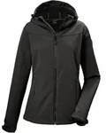 Softshelljacke KILLTEC "KOS 481 WMN SFTSHLL JCKT", Damen, Gr. 38, schwarz,...
