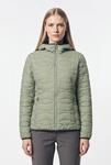 CMP Steppjacke "WOMAN JACKET FIX HOOD" mit Kapuze winddicht, wasserabweisend,