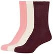 Camano Socken 3 Paar, mit weichem Rippbund