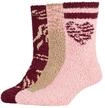 Camano Socken 3 Paar, mit gemustertem Design, angenehm w&auml;rmende, kuschelige