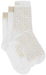 Guess Socken "3 PACK GLAM LUREX SOCKS" Packung, mit Glanzf&auml;den
