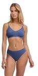 Bustier FALKE "Daily Seamless", Damen, Gr. XS, N-Gr, blau (capitain (6751)), BHs