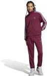 Trainingsanzug ADIDAS SPORTSWEAR "3-STREIFEN FRENCH TERRY", Herren, Gr. 3XL, rot