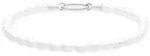Armband TAMARIS "Pearl Charms", wei&szlig; (edelstahlfarben, wei&szlig;), Armb&auml;nder, Damen,