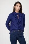Monari R&uuml;schenbluse "Bluse Volants" Regular fit mit Volants