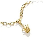 Charm-Einh&auml;nger THOMAS SABO "Kronen-Design, Schmuck-Anh&auml;nger f&uuml;r...