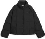 Winterjacke PUMA "T7 Pleat Relaxed Pufferjacke Damen", Damen, Gr. S, schwarz,